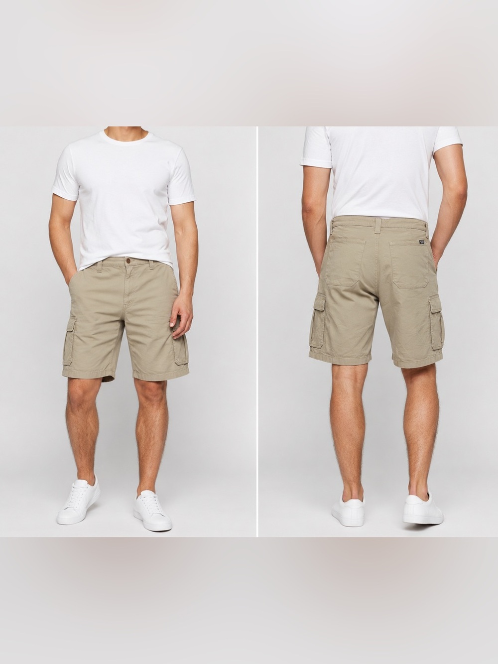 Levi's Men's Cargo Shorts in Khaki